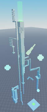 turquoise stalactite (for Obby Duels)